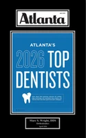 Atlanta Magazine 2026 Top Dentists plaque for Marc S. Wright, DDS